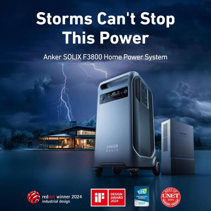 Anker SOLIX F3800 Portable Power Station | A1790111