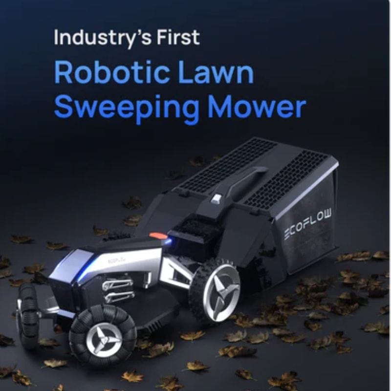 patologisk Hellere produktion EcoFlow Blade Robotic Mower + Lawn Sweeper Kit – Portable Power Plus