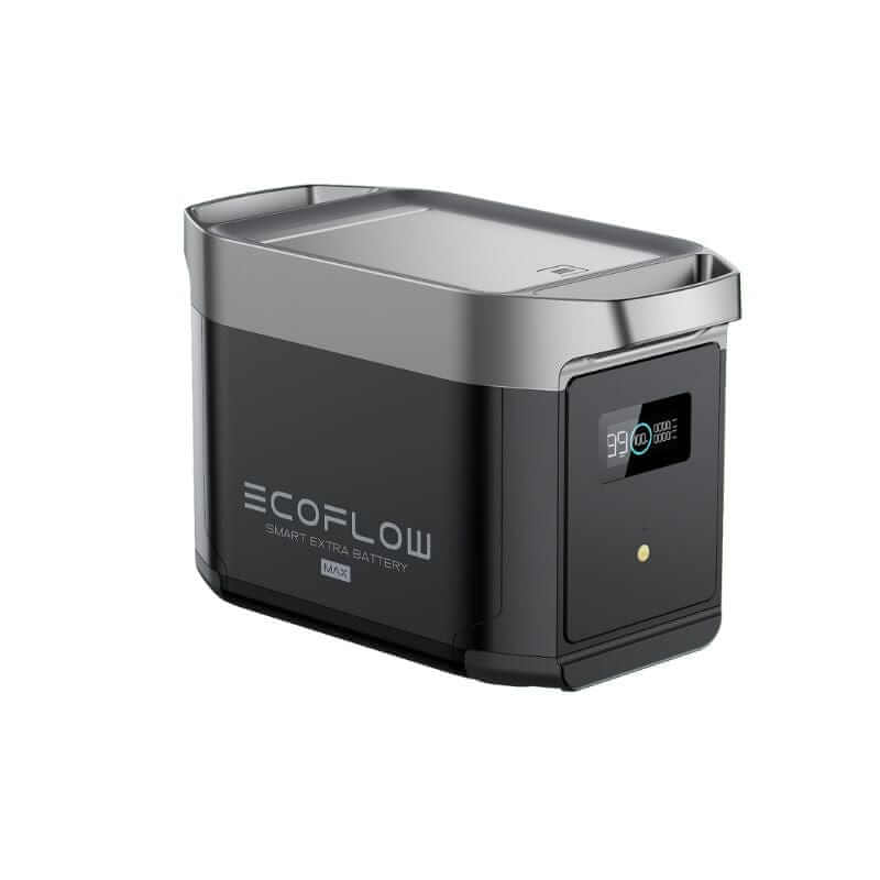 EcoFlow DELTA 2 Max Smart Extra Battery with 2048Wh Capacity, LFP Chemistry, 3000+ Cycles | EFDELTA2MaxEB