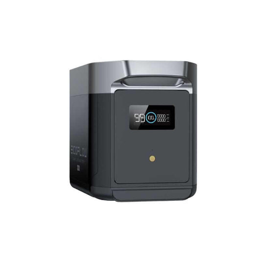 EcoFlow DELTA 2 Max Smart Extra Battery with 2048Wh Capacity, LFP Chemistry, 3000+ Cycles | EFDELTA2MaxEB