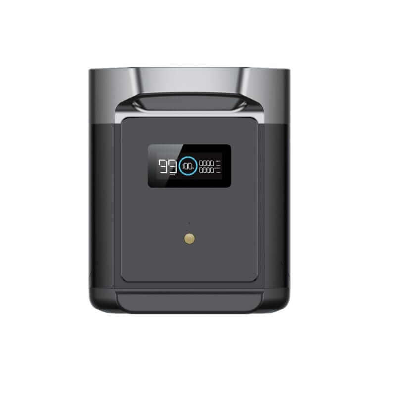 EcoFlow DELTA 2 Max Smart Extra Battery with 2048Wh Capacity, LFP Chemistry, 3000+ Cycles | EFDELTA2MaxEB