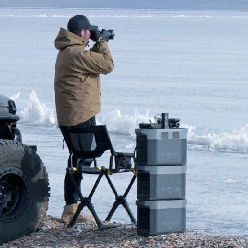 EcoFlow DELTA 2 Max Smart Extra Battery with 2048Wh Capacity, LFP Chemistry, 3000+ Cycles | EFDELTA2MaxEB