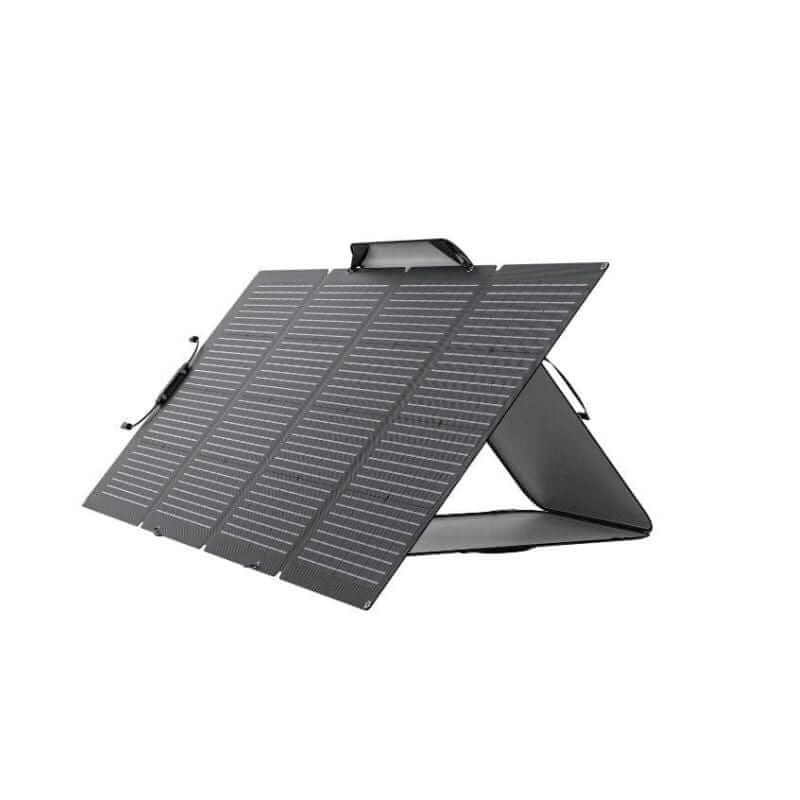 EcoFlow DELTA 2 Bundle, 2048Wh Capacity, 1800W Output, Includes Extra Battery, 220W Solar Panel, and Protective Bag | DELTA2-DELTA2EB-220B