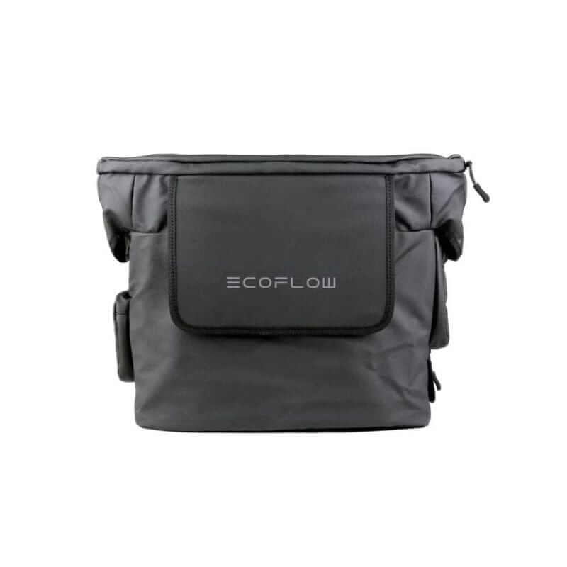 EcoFlow DELTA 2 Bundle, 2048Wh Capacity, 1800W Output, Includes Extra Battery, 220W Solar Panel, and Protective Bag | DELTA2-DELTA2EB-220B