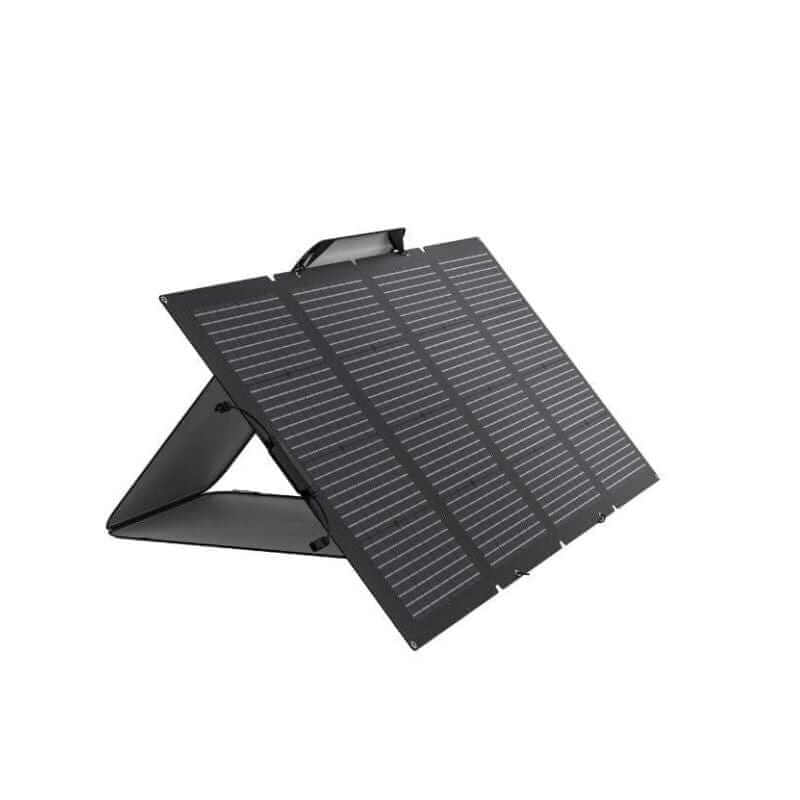 EcoFlow DELTA 2 Bundle, 2048Wh Capacity, 1800W Output, Includes Extra Battery, 220W Solar Panel, and Protective Bag | DELTA2-DELTA2EB-220B