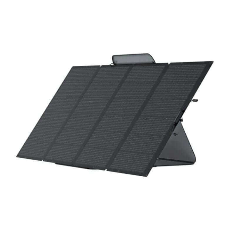 EcoFlow DELTA Pro Solar Generator Kit with 3.6kWh Capacity, 3600W Output, Includes 400W Solar Panel | DELTAPro-400W-US