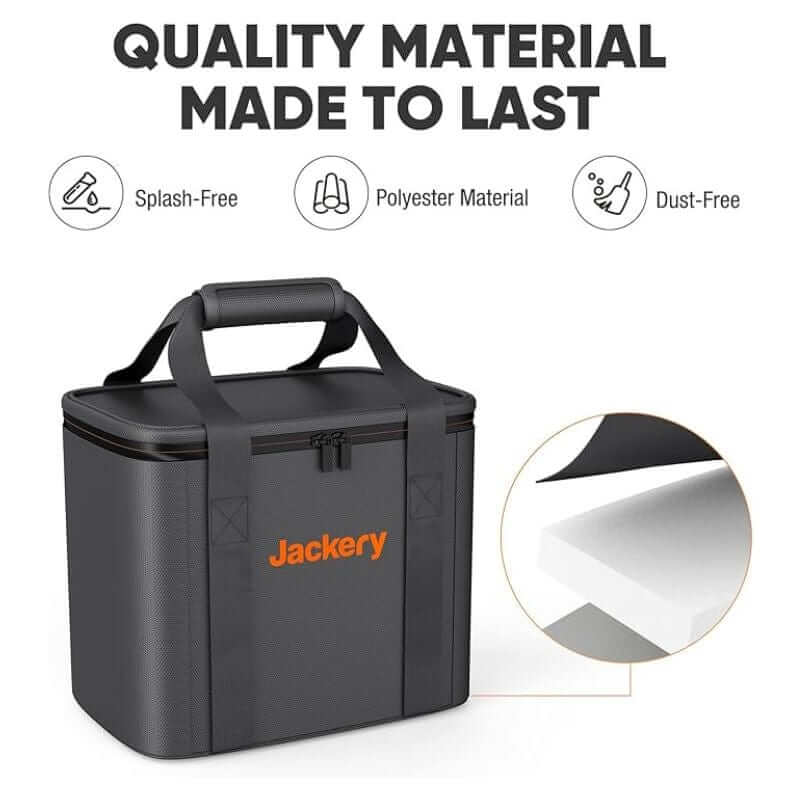 Jackery Carrying Case Bag for Explorer 500/300 Plus/300/240, Durable & Splash-Resistant | 90-0500-USYOR1
