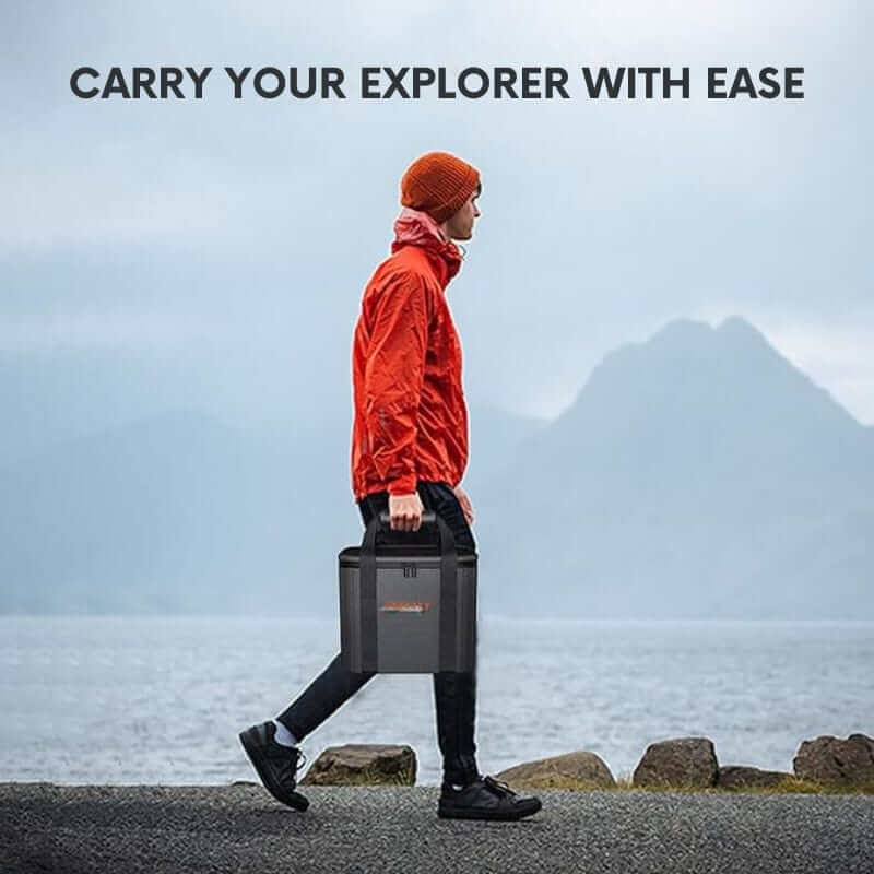 Jackery Carrying Case Bag for Explorer 500/300 Plus/300/240, Durable & Splash-Resistant | 90-0500-USYOR1