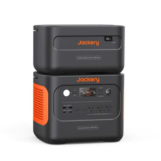 Jackery Explorer 1000 Plus Kit, 1264Wh Portable Power Station with Expansion Battery | 50-1010-USC1A1Y