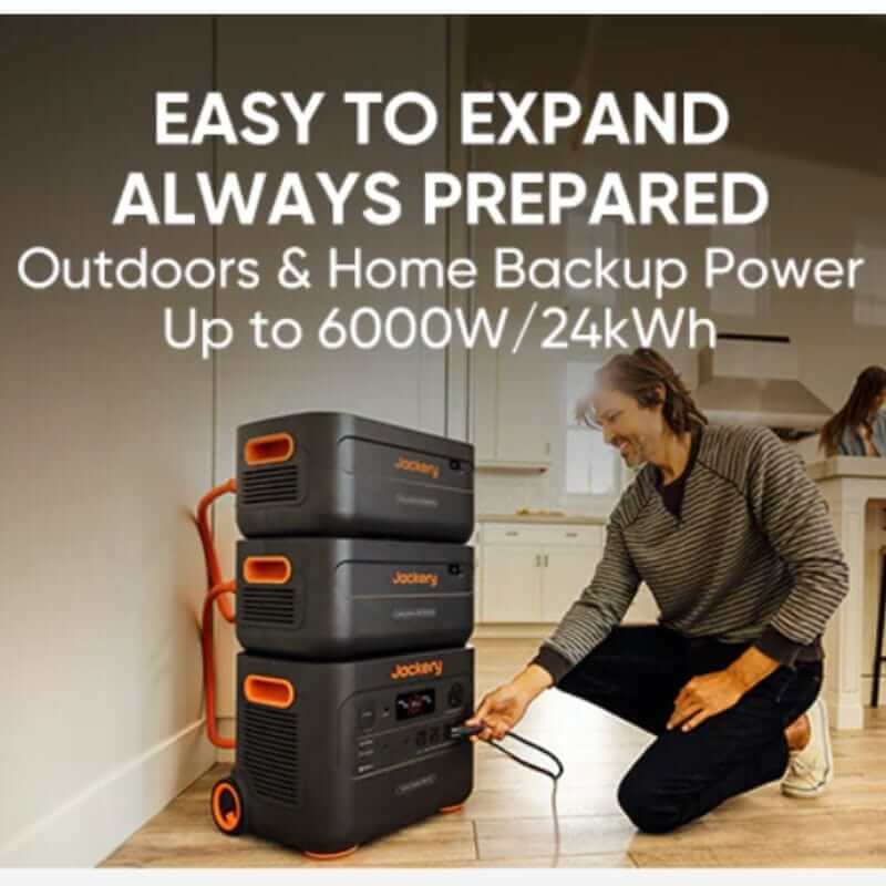 Jackery Explorer 2000 Plus Portable Power Station, 2042.8Wh, 3000W Output, Expandable Capacity | 21-0001-000036Y
