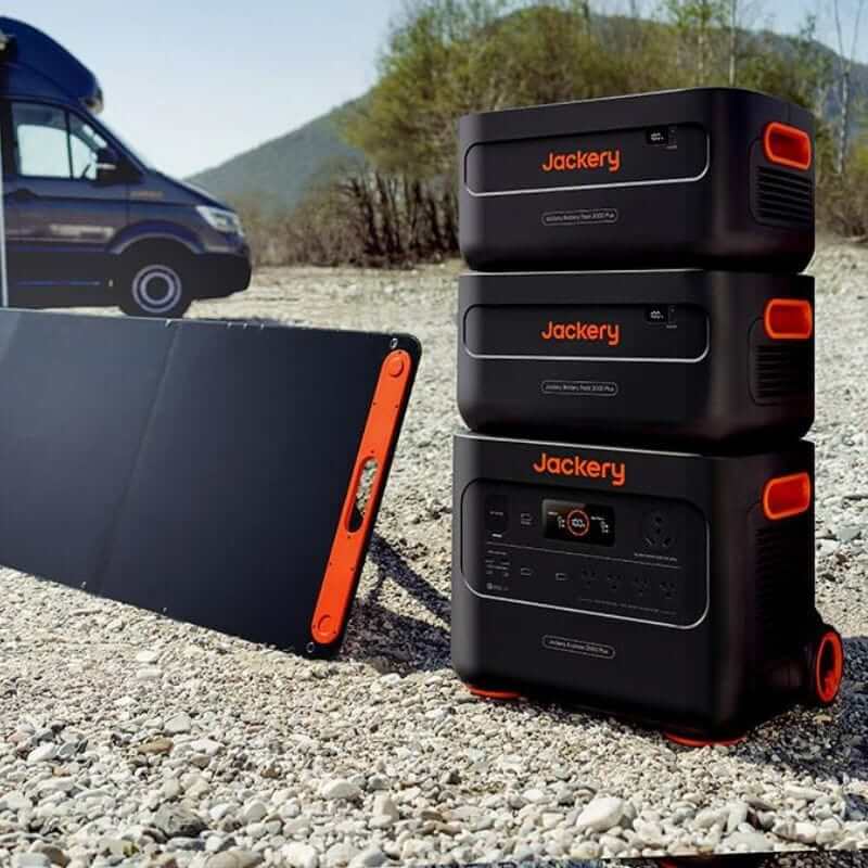 Jackery Explorer 2000 Plus + x2 Expansion Batteries, 6126Wh Capacity | 50-2020-USC1A2