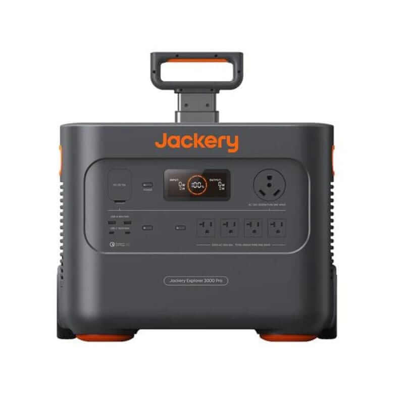 Jackery Explorer 3000 Pro Power Station + 1x 200W Solar Panel, 3024Wh, Expandable | 60-3020-USA1B1