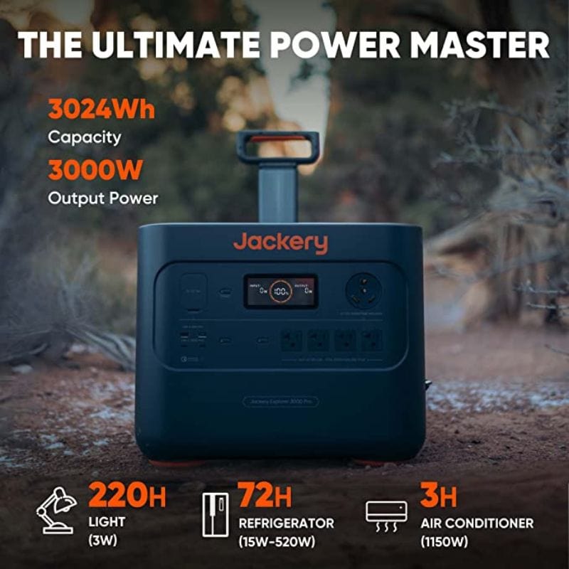 Jackery 3000 Pro Portable Power Station – Portable Power Plus