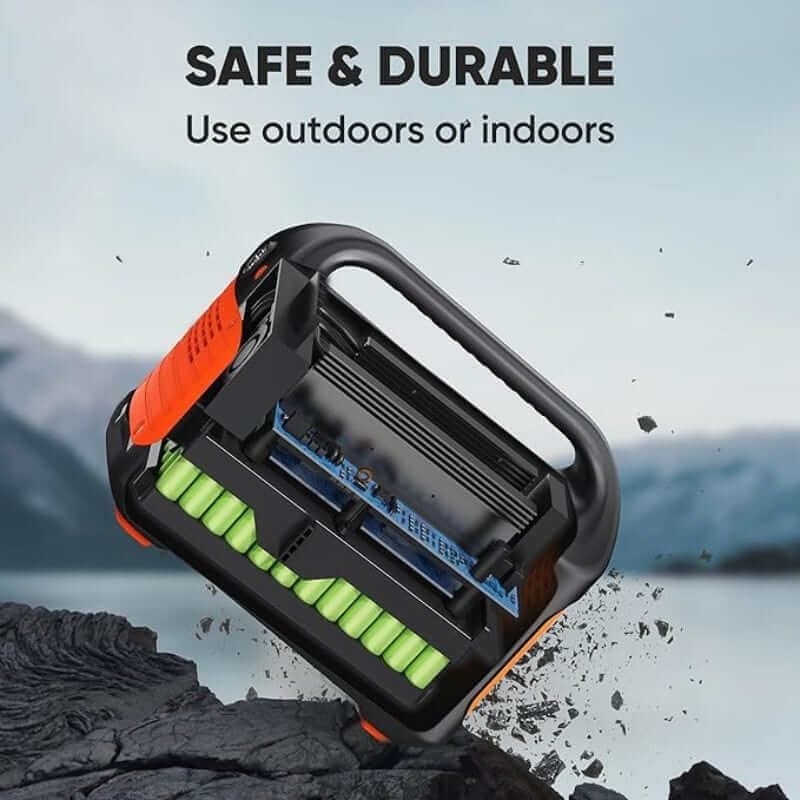 Jackery Explorer 500 Portable Power Station, 518Wh Capacity, 500W Output, Multiple Charging Options | 70-0500-USO001