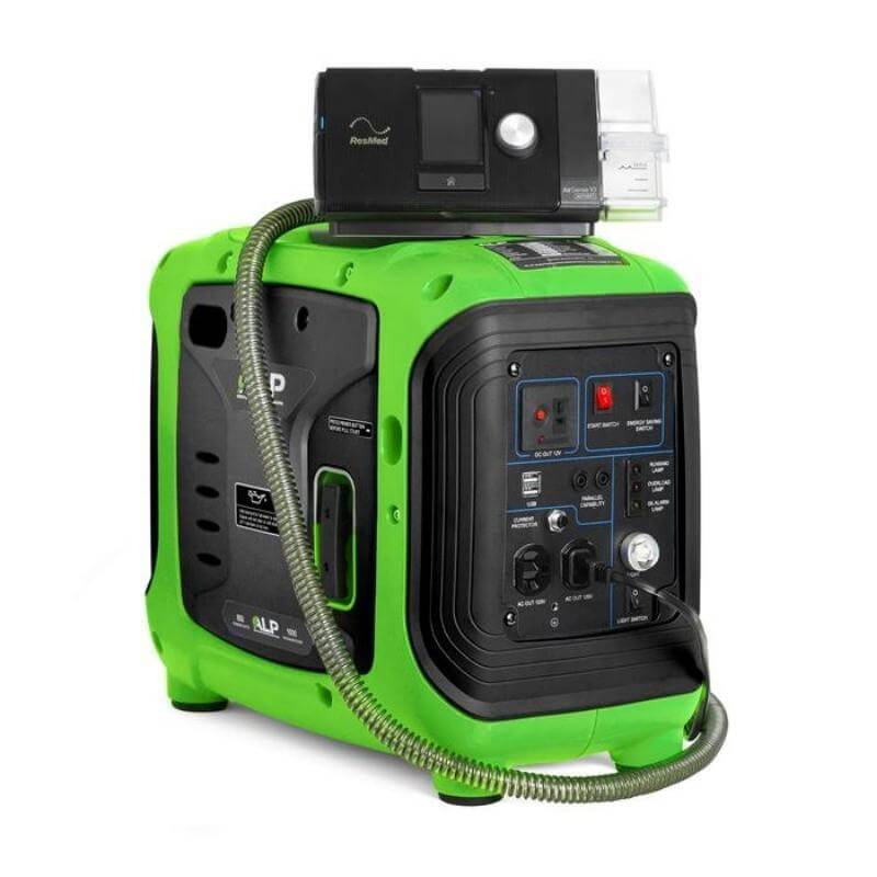 ALP 1000W Portable Propane Generator Green/Black ALPG-GB | ALPG-GB