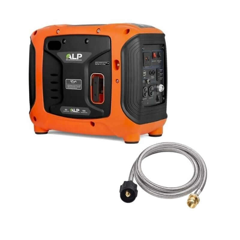 ALP 1000W Propane Portable Generator with Conversion Hose ALPG-OB-HCombo | ALPG-OB-HCombo