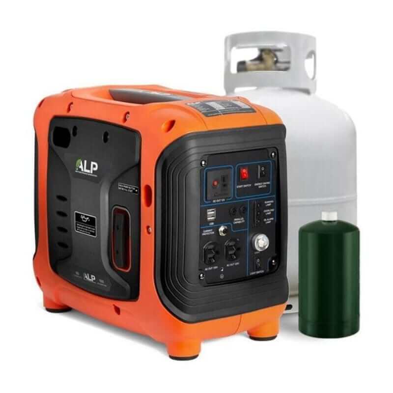 ALP 1000W Propane Portable Generator with Conversion Hose ALPG-OB-HCombo | ALPG-OB-HCombo