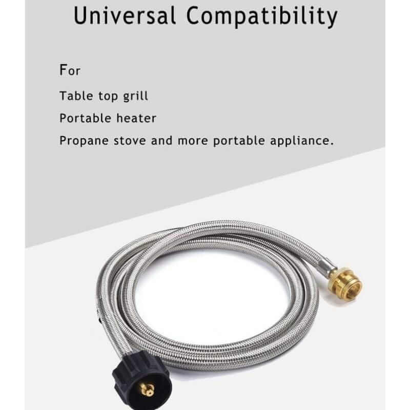 ALP Braided Propane Conversion Hose SP-001 4FTH 4ft Universal | SP-001 4FTH