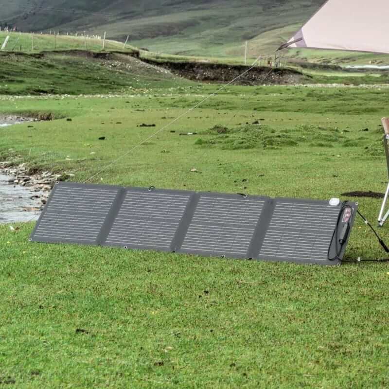 EcoFlow 110W Portable Solar Panel, High-Efficiency, Foldable, IP68 Waterproof | EFSOLAR110N