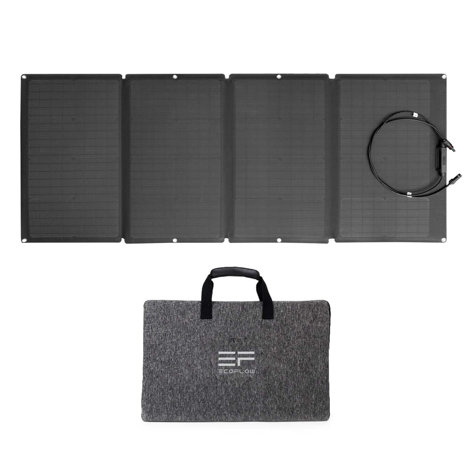 EcoFlow 160W Portable Solar Panel, High-Efficiency, Foldable, IP68 Waterproof | EFSOLAR160W