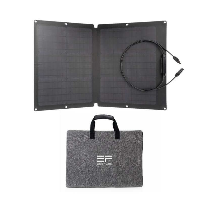 EcoFlow 60W Portable Solar Panel, High-Efficiency, Foldable, IP68 Waterproof | EFSOLAR60