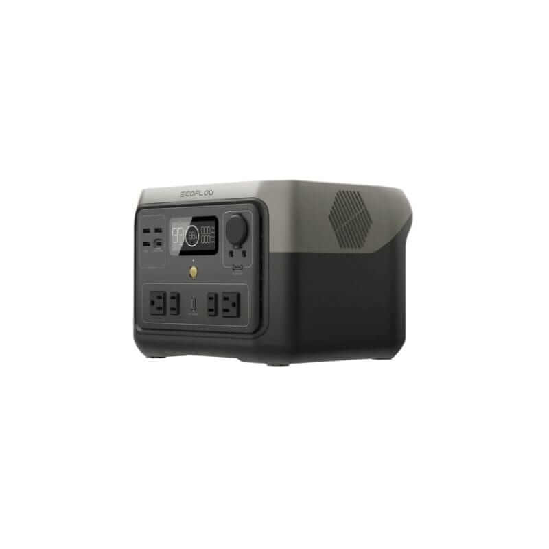 EcoFlow RIVER 2 Max Portable Power Station with 512Wh Capacity, 500W Output, Fast Charging | ZMR610-B-US