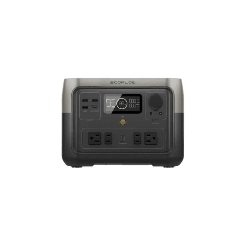 EcoFlow RIVER 2 Max Portable Power Station with 512Wh Capacity, 500W Output, Fast Charging | ZMR610-B-US