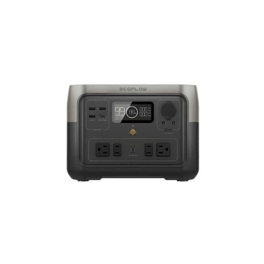 EcoFlow RIVER 2 Max Portable Power Station with 512Wh Capacity, 500W Output, Fast Charging | ZMR610-B-US