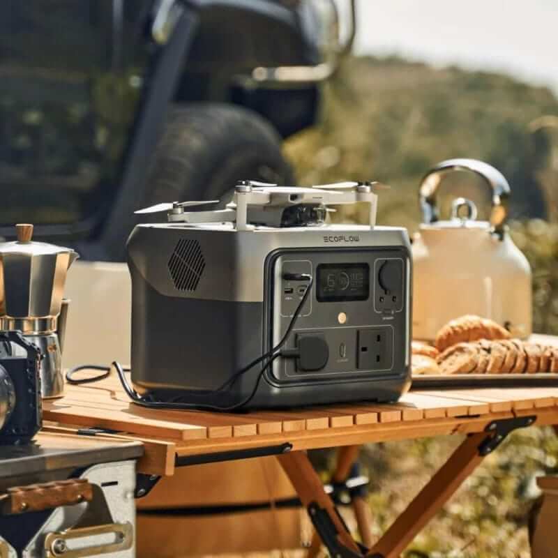 EcoFlow RIVER 2 Max Portable Power Station with 512Wh Capacity, 500W Output, Fast Charging | ZMR610-B-US