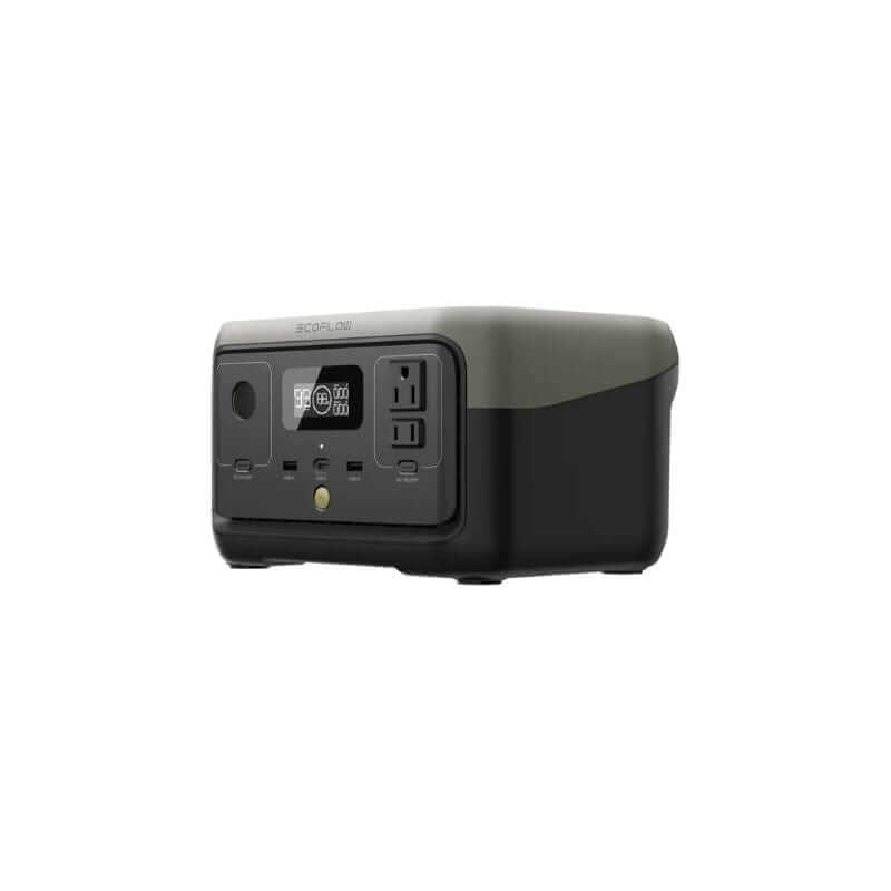 EcoFlow RIVER 2 Portable Power Station with 256Wh Capacity, 300W Output, Fast Charging | ZMR600-US