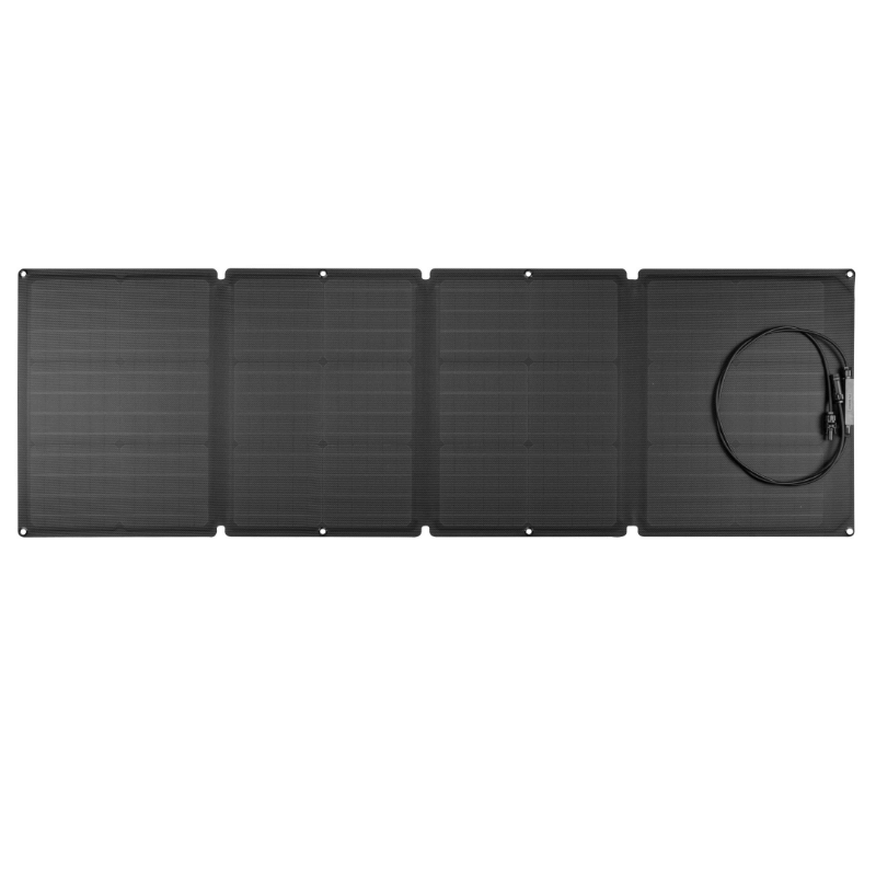 EcoFlow RIVER Pro Solar Generator Kit with 110W Solar Panel, 720Wh Capacity, 600W Output, Expandable Storage | RIVERPROAMSP111