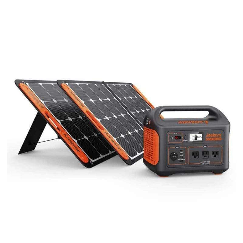 Jackery Solar Generator 1000 (Jackery 1000 + 2 x SolarSaga 100W 
