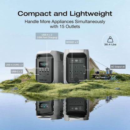 EcoFlow DELTA 3 1500 Portable Power Station