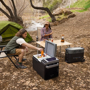 EcoFlow Battery Cooler EcoFlow Glacier Portable Fridge with Freezer