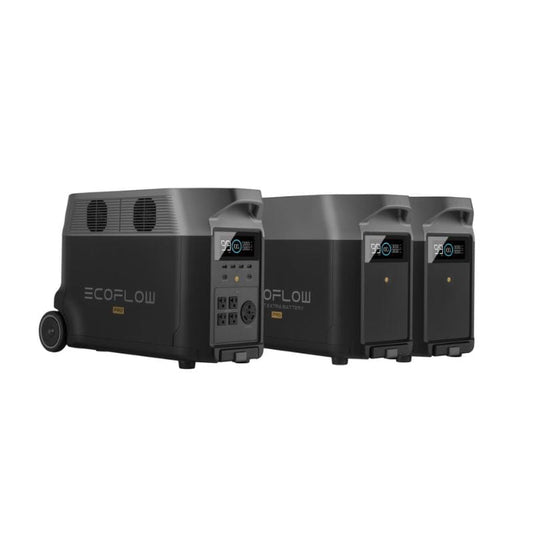 EcoFlow generator EcoFlow DELTA Pro + 2x DELTA Pro Smart Extra Batteries