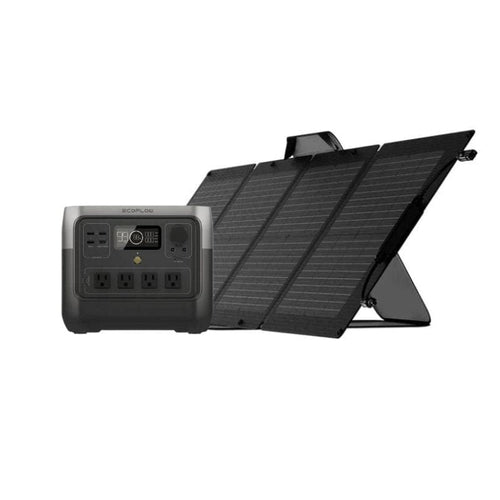 EcoFlow generator EcoFlow RIVER 2 Pro + 110W Portable Solar Panel