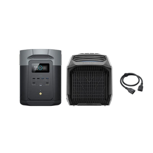 EcoFlow Portable Air Conditioner EcoFlow WAVE 2 + DELTA 2 Max + XT150 Bundle