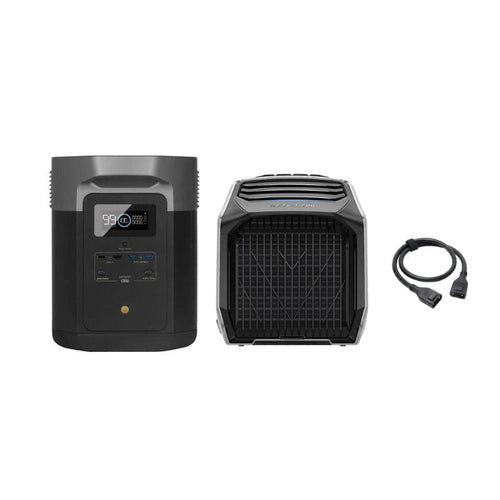 EcoFlow Portable Air Conditioner EcoFlow WAVE 2 + DELTA Max 1600 + XT150 Bundle