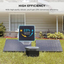 Load image into Gallery viewer, EcoFlow Portable Solar Panel EcoFlow 100W Rigid Solar Panel