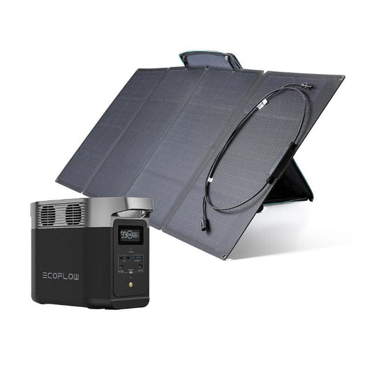 EcoFlow Solar Generator EcoFlow DELTA 2 + 160W Solar Panel