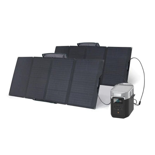 EcoFlow Solar Generator EcoFlow DELTA 2 + 2 x 160W Solar Panels