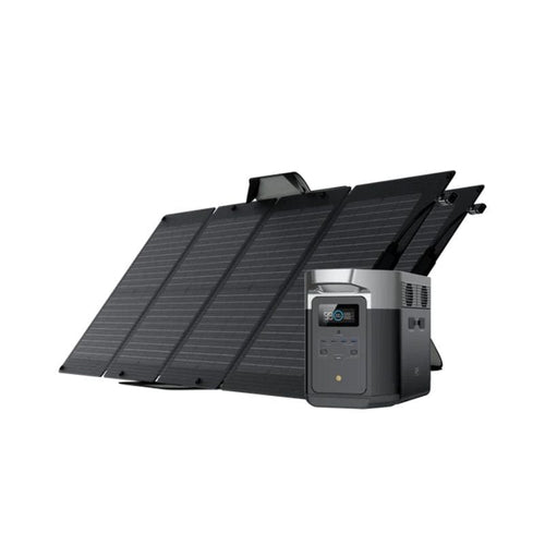 EcoFlow Solar Generator EcoFlow DELTA Max 2000 + 2 x 110W Solar Panels