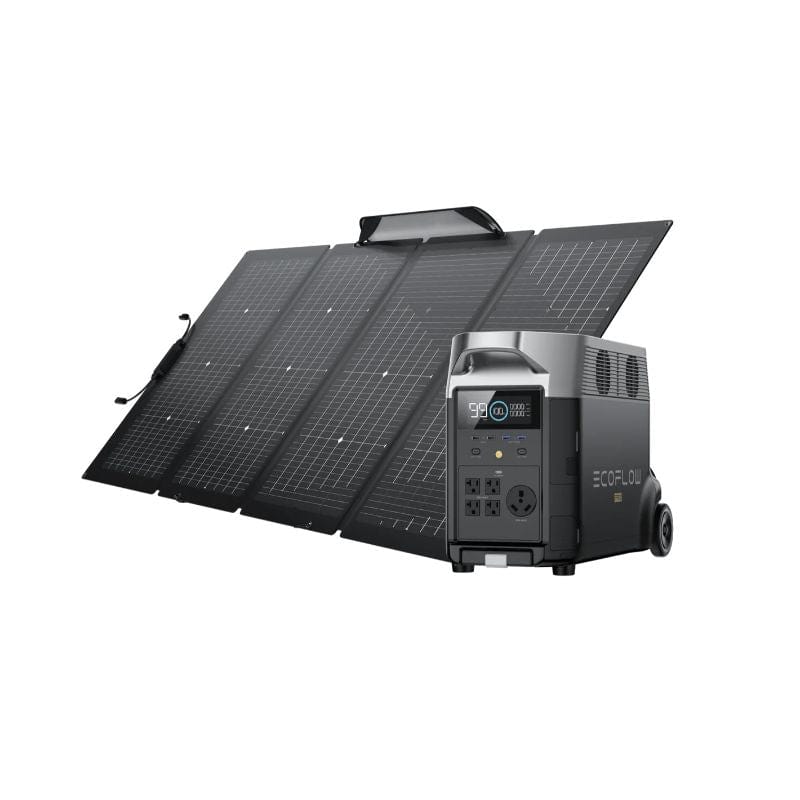 EcoFlow Solar Generator EcoFlow DELTA Pro Portable Power Station + 1x  400W Solar Panel