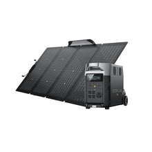 Load image into Gallery viewer, EcoFlow Solar Generator EcoFlow DELTA Pro Portable Power Station + 1x  400W Solar Panel