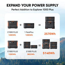 Load image into Gallery viewer, Jackery Expansion Battery Jackery Battery Pack 1000 Plus
