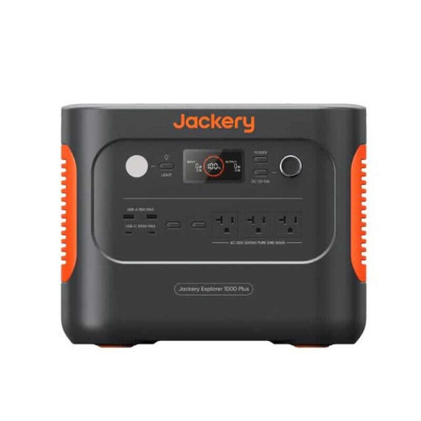 Jackery Explorer 1000 Plus | 1264Wh, Solar Charger, 5kWh Expansion 
