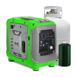 ALP Generators Propane Generator ALP 1000W Propane Portable Generator Parallel Capable ALPG-GG-HCombo