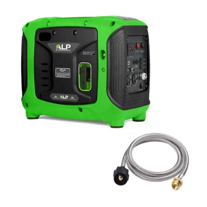 ALP 1000W Propane Portable Generator with Conversion Hose ALPG-GB-HCombo | ALPG-GB-HCombo