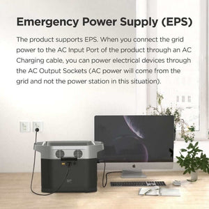 EcoFlow Solar Generator EcoFlow DELTA 1000W Smart Portable Power Station EFDELTA1000-AM