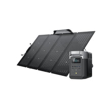 Load image into Gallery viewer, EcoFlow Solar Generator EcoFlow DELTA 2 Portable Solar Power Station + 220w Bifacial Solar Panel